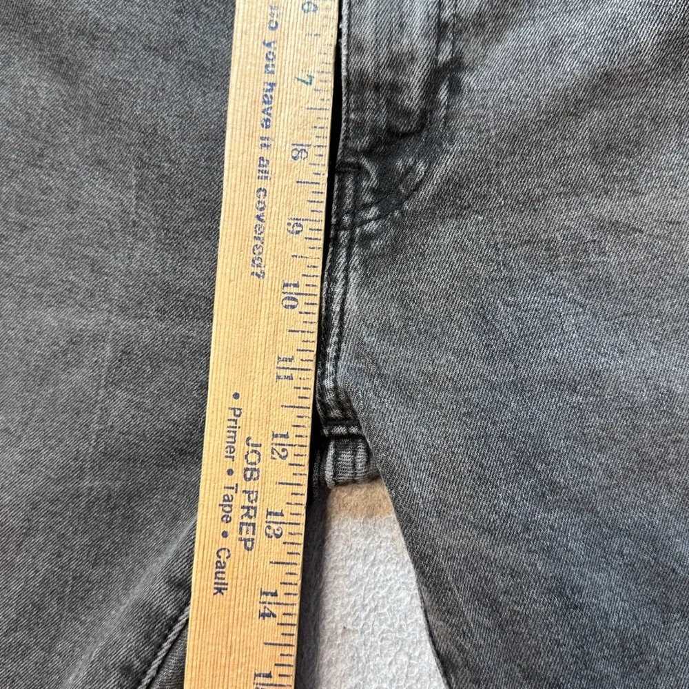 Levi's‎ 502 Jeans Mens 38x34 (37x31) Gray Premium Taper Fit Stretch Denim Pants